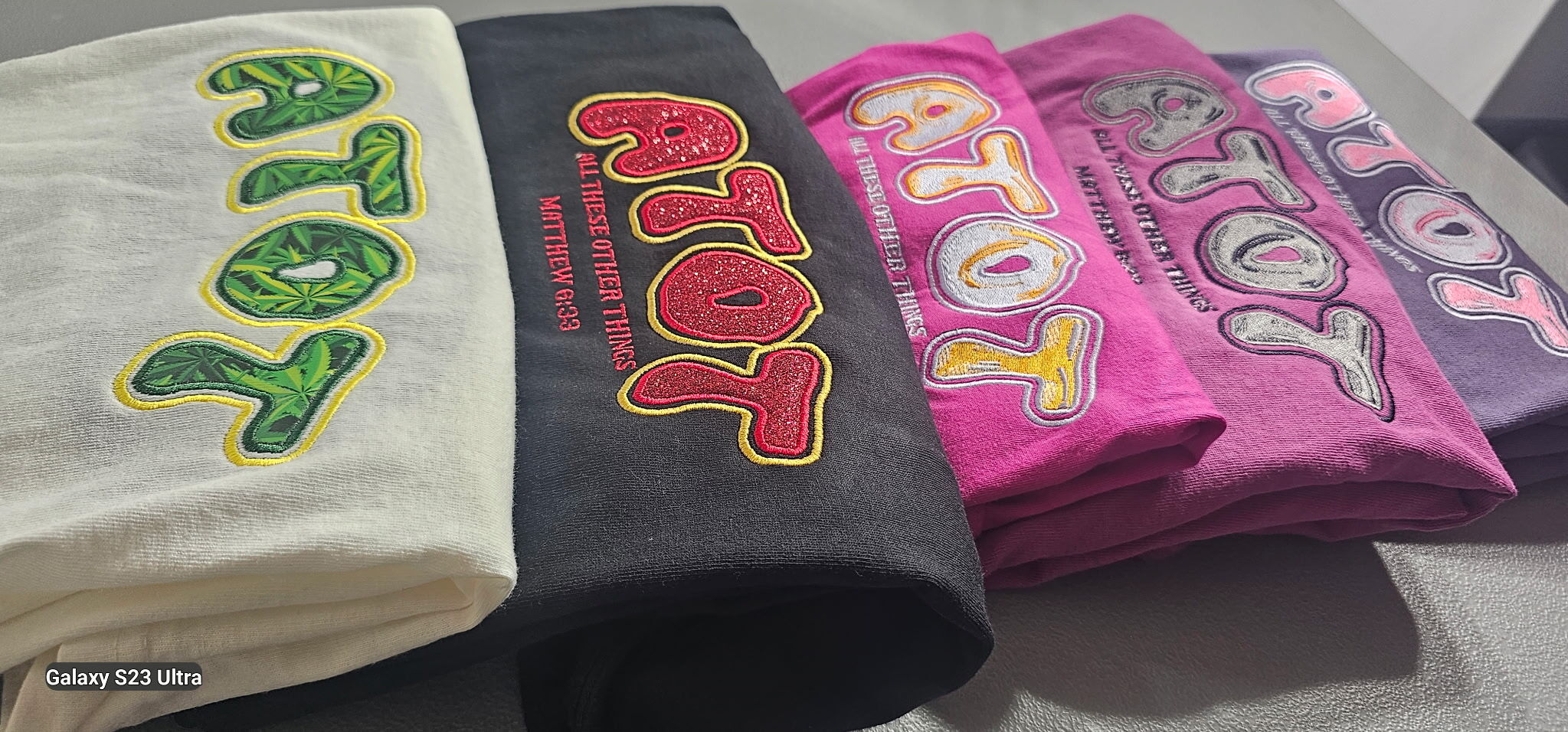 ATOT 'All These Other Things' Custom Embroidered Tee