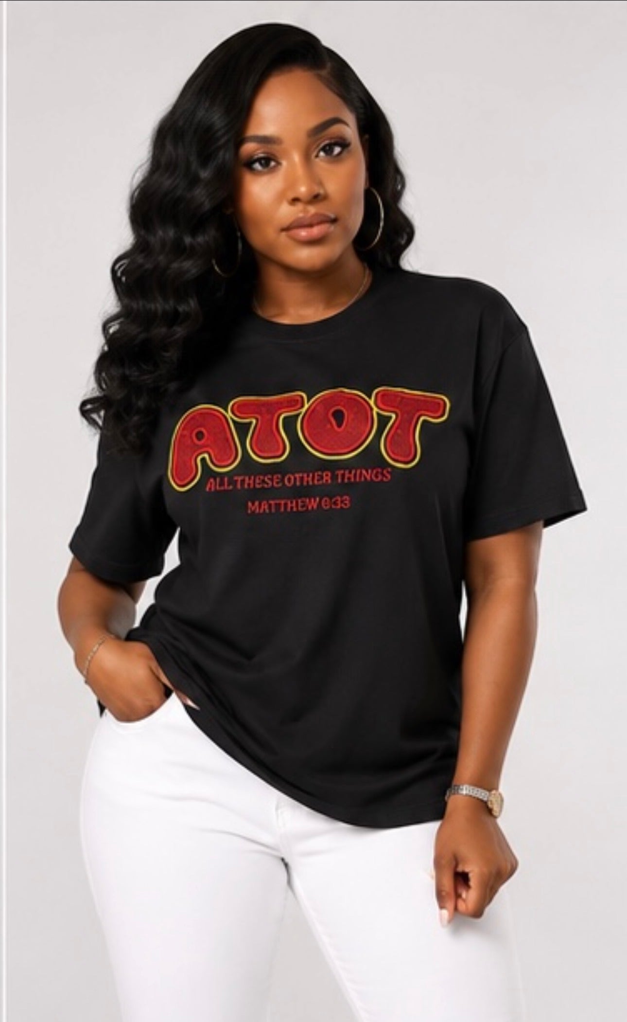 ATOT 'All These Other Things' Custom Embroidered Tee