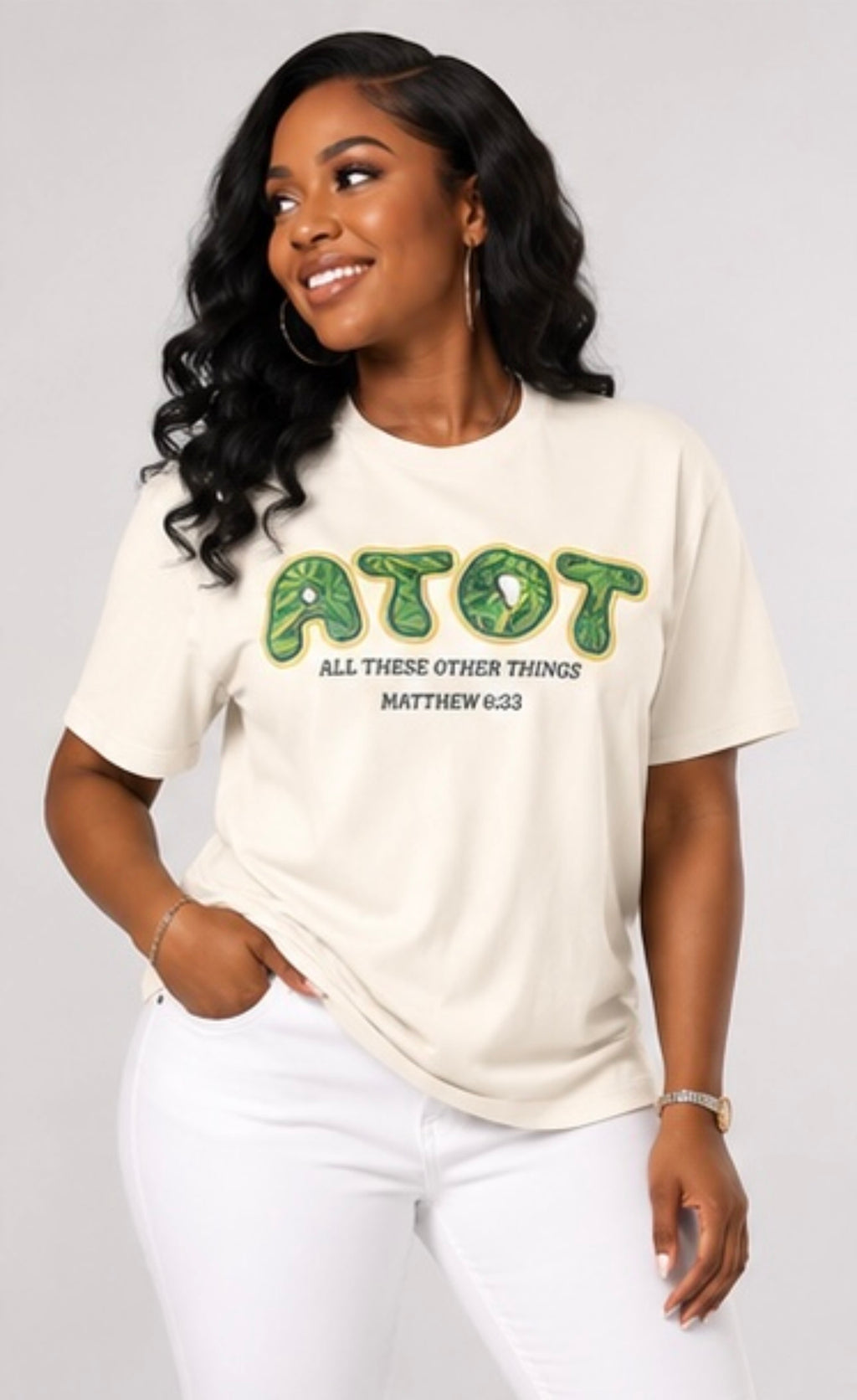 Custom embroidered T-Shirt with Applique`