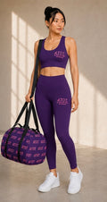 Crop Top and Spandex Workout Gear