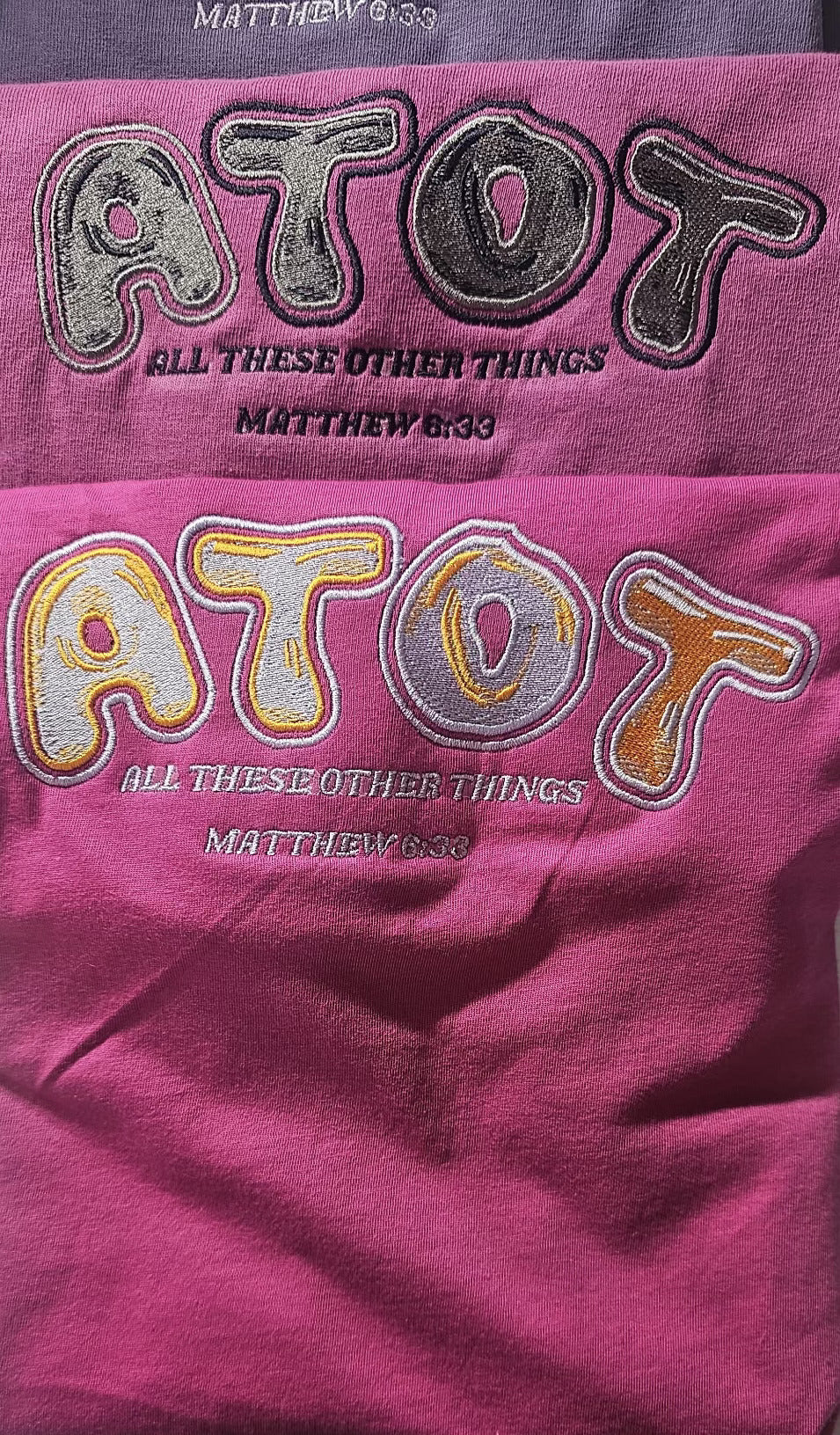 ATOT 'All These Other Things' Custom Embroidered Tee
